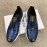 Berluti New Calf Leather Sneakers For Men Blue