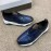 Berluti New Calf Leather Sneakers For Men Blue