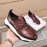 Berluti New Calf Leather Thick Soled Sneakers For Men Brown