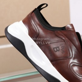 Berluti New Calf Leather Thick Soled Sneakers For Men Brown
