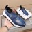 Berluti New Calf Leather Thick Soled Sneakers For Men Blue