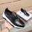 Berluti New Calf Leather Thick Soled Sneakers For Men Black