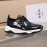Berluti Printed Calf Leather Thick Soled Sneakers For Men Blue