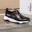 Berluti Printed Calf Leather Thick Soled Sneakers For Men Brown