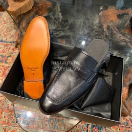 Berluti Water Dyed Cowhide Casual Scandals For Men Black