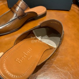 Berluti Water Dyed Cowhide Casual Scandals For Men Brown