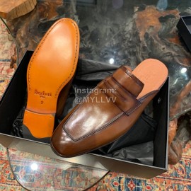 Berluti Water Dyed Cowhide Casual Scandals For Men Brown