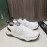 Berluti Shadow Knitted Leather Sneakers For Men White
