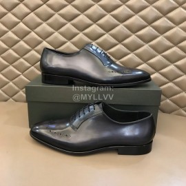 Berluti Cowhide Business Lace Up Leather Shoes For Men