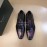 Berluti Cowhide Lace Up Business Leather Shoes For Men Purple