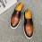 Berluti Fashion Printed Leather Casual Shoes For Men Brown