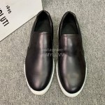 Berluti Fashion Leather Casual Shoes For Men Black
