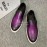 Berluti Fashion Leather Casual Shoes For Men Purple