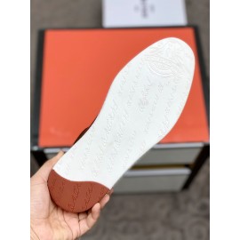 Berluti Stellar Casual Leather Shoes For Men Brown