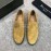 Berluti New Cowhide Velvet Business Leather Shoes For Men Tan