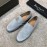 Berluti New Cowhide Velvet Business Leather Shoes For Men Gray