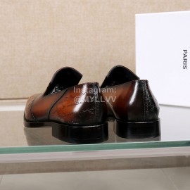 Berluti New Printed Cowhide Business Leather Shoes For Men 