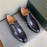 Berluti New Calf Leather Business Shoes For Men Grayish Purple