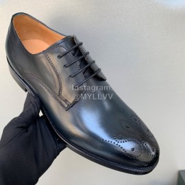 Berluti New Calf Leather Business Shoes For Men Blackish Green