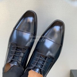 Berluti Calf Leather Business Shoes For Men Blackish Green