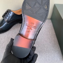 Berluti Calf Leather Business Shoes For Men Blackish Green