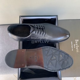 Berluti New Black Calf Leather Business Shoes For Men