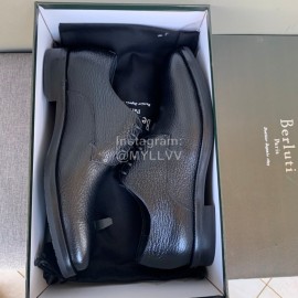Berluti New Black Calf Leather Business Shoes For Men