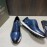 Berluti Calf Leather Casual Sneakers For Men Blue