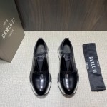 Berluti Fashion Calf Leather Casual Sneakers For Men Black