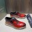 Berluti Fashion Calf Leather Casual Sneakers Red For Men 