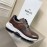 Berluti Leather Lace Up Sneakers For Men Brown