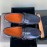 Berluti New Calf Leather Business Casual Shoes For Men Navy