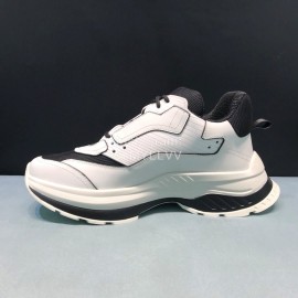 Berluti Silk Leather Casual Sneakers For Men White