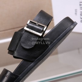 Berluti Egio Scritto Leather Sandals For Men Black