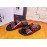 Berluti Egio Scritto Metal Buckle  Leather Slippers For Men Reddish Brown