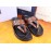 Berluti Egio Scritto Metal Buckle  Leather Flip Flops For Men Coffee