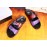Berluti Egio Scritto Fashion Leather Slippers For Men Purple