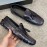 Berluti Crocodile Embossed Leather Tassel Shoes For Men