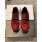 Berluti Shadow Spring Knitted Leather Sneakers For Men Red