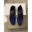 Berluti Shadow Spring Knitted Leather Sneakers For Men Blue