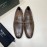 Berluti Fashion Leather Casual Shoes For Men Coffee