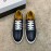 Berluti Stellar Fashion Leather Lace Up Casual Shoes For Men Navy