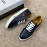 Berluti Stellar Fashion Leather Lace Up Casual Shoes For Men Navy