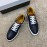 Berluti Stellar Fashion Leather Lace Up Casual Shoes For Men Navy