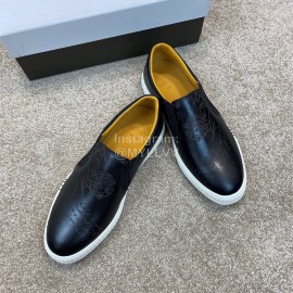 Berluti Stellar New Leather Casual Shoes For Men Black