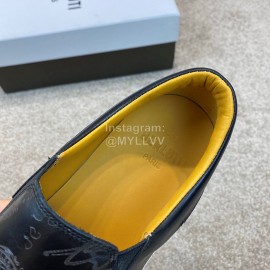 Berluti Stellar New Leather Casual Shoes For Men Black