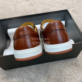 Berluti Stellar New Leather Casual Shoes For Men Brown