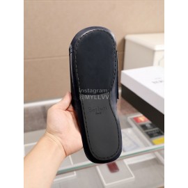 Berluti Stellar New Calf Leather Casual Slippers For Men Navy