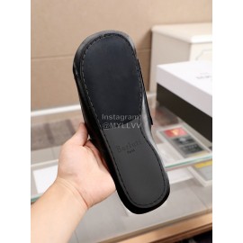 Berluti Stellar New Calf Leather Casual Slippers For Men Black