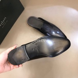 Berluti Fashion Calf Leather Casual Scandals For Men Gray